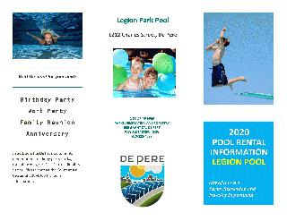 2020 Pool Rental Brochure